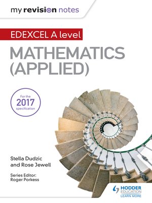 cover image of Edexcel A Level Maths (Applied)